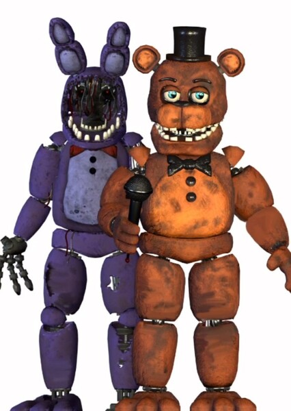 Withered Freddy and Bonnie