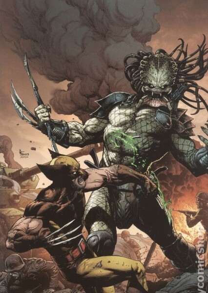 wolverine vs. predator photo