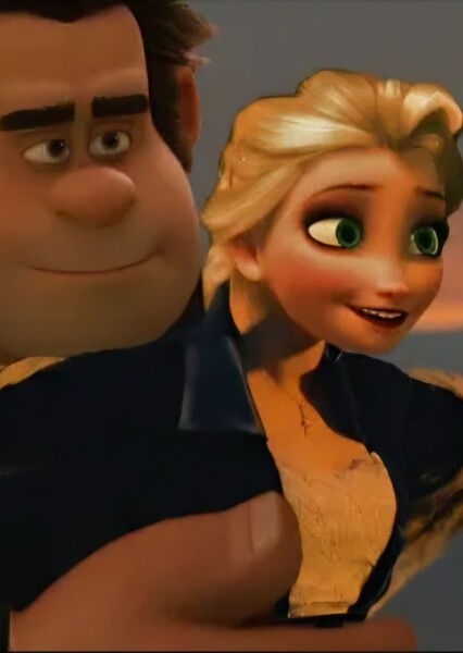 Wreck-It Ralph and Elsa photo