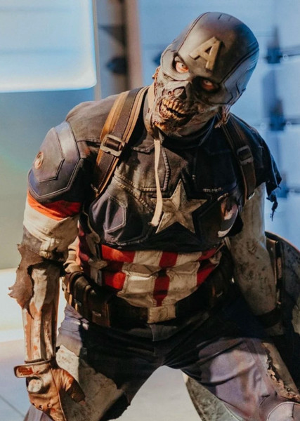 Zombie Captain America photo