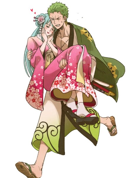 Zoro and Hiyori photo