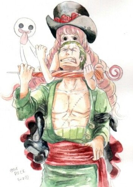 Zoro and Perona photo
