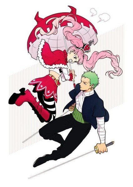 Zoro and Perona photo