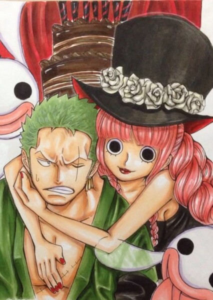 Zoro and Perona photo