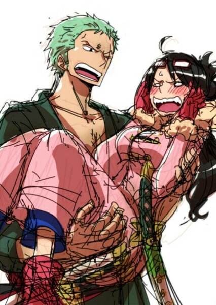 Zoro and Tashigi photo