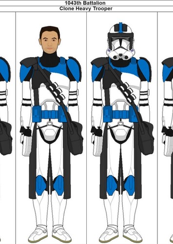 1043th Battalion Clone Heavy Trooper