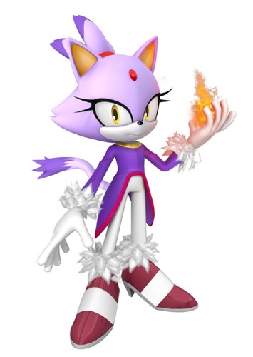 Blaze the Cat in Sonic the Hedgehog (Live-Action CGI Adaptation)