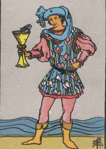 Page of Cups