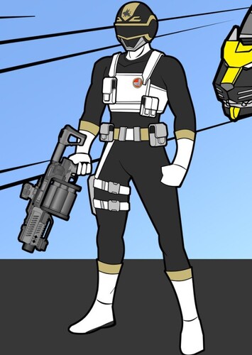 Andrew The Black Blitz Ranger