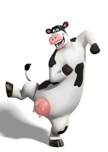 Animated Otis The Cow