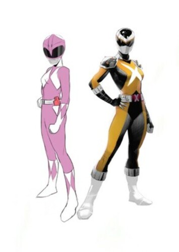 April O'Neil The Pink Ranger/Dimension X Yellow Ranger