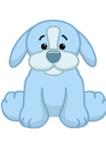 Aquamarine Puppy