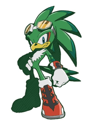 Archibald Asparagus as Jet The Hawk