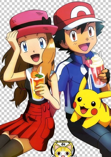 Ash Ketchum and Serena