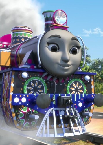 Ashima the Indian Tank-Engine