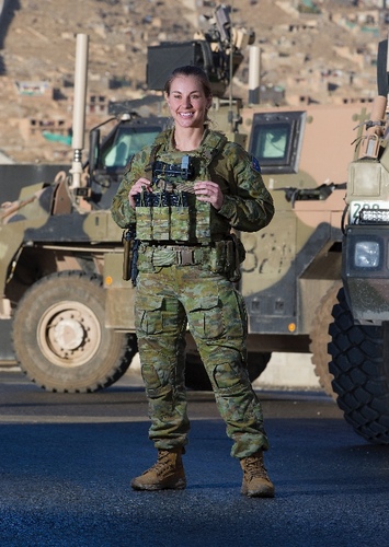 Australian soldier and officer