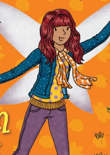 Autumn the Falling Leaves Fairy