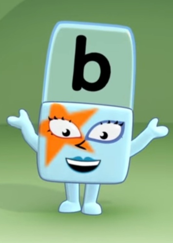 B