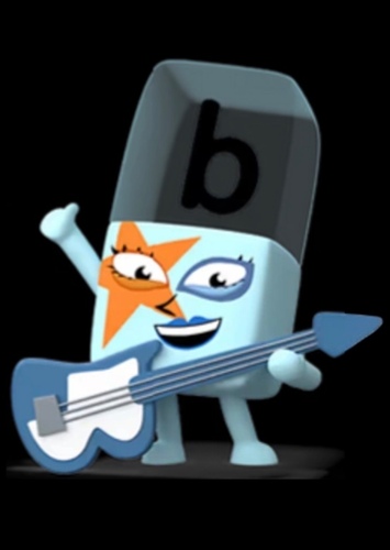 B