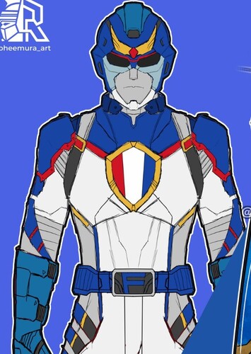 Battle France Blue Ranger
