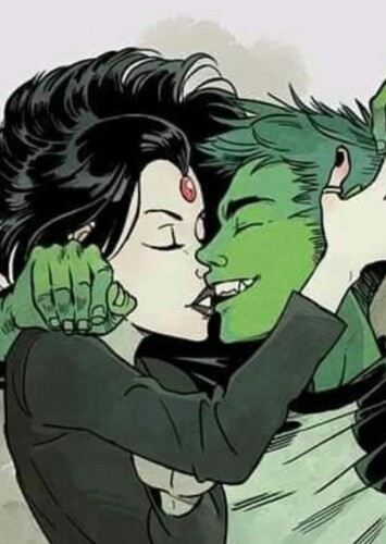 Beast Boy and Raven