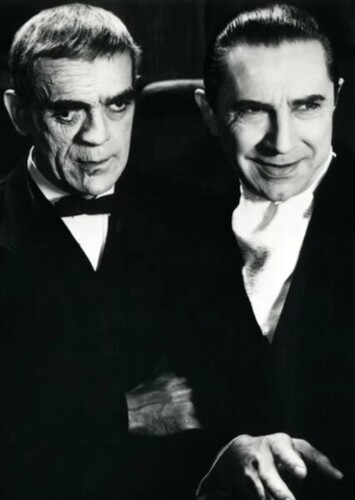 Bela Lugosi and Boris Karloff (R.I.P)