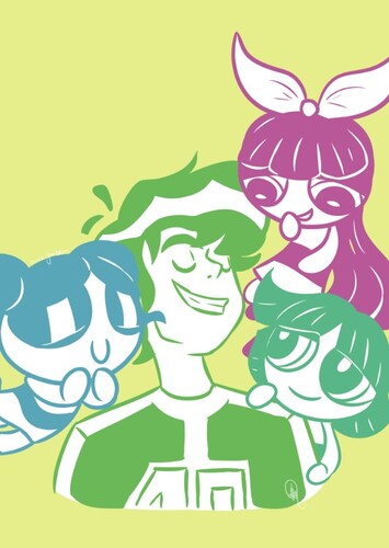 Ben 10 X Powerpuff Girls