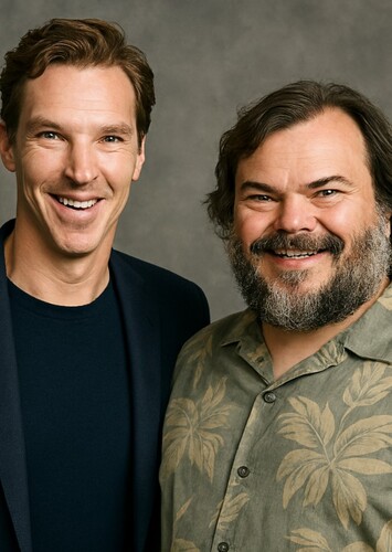 Benedict Cumberbatch and Jack Black