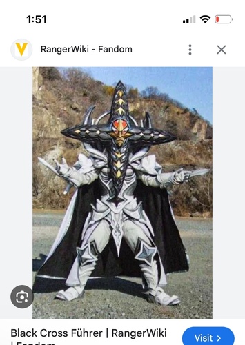 Black cross king