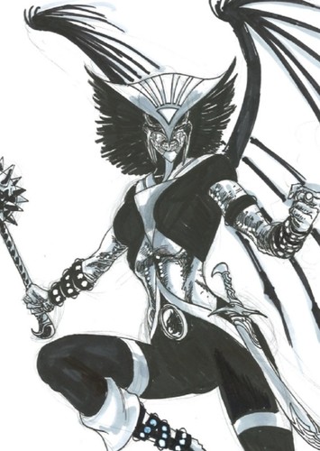 Black Lantern Hawkgirl
