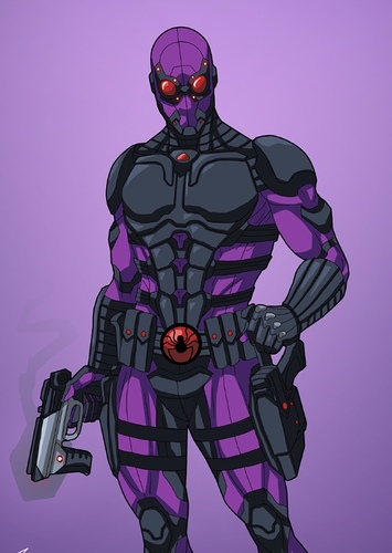 Black spider