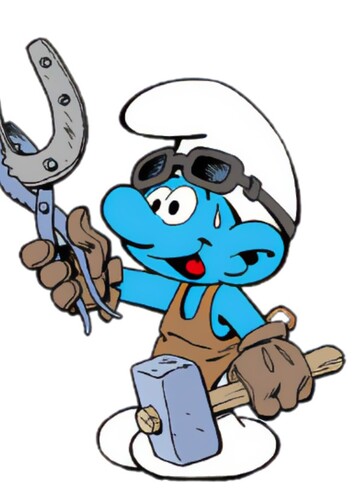 Blacksmith Smurf