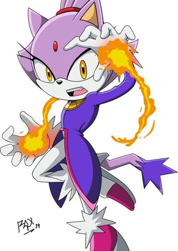 Blaze The Cat