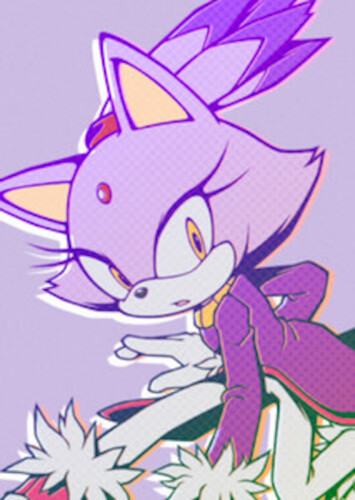 Blaze the Cat (Middle-Aged/Elderly)