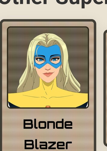 Blonde blazer