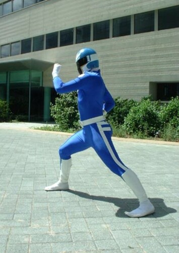 Blue Accordion Ranger