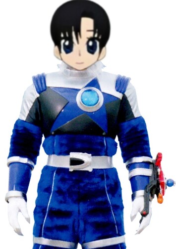 Blue Ranger Wolf Human Form