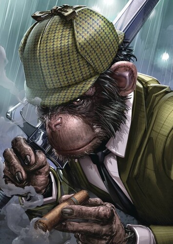 BOBO THE DETECTIVE CHIMP