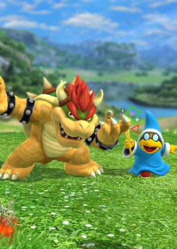 Bowser and Kamek
