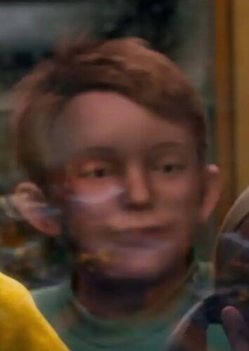 Boy on Train