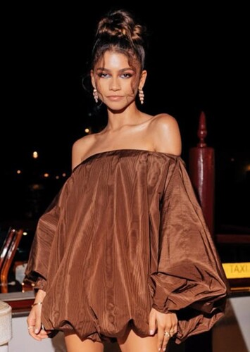 Brown Dress