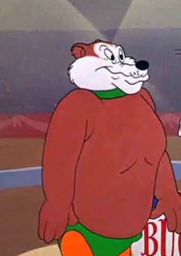 Bruno the Bear from Looney Tunes (Mel Blanc)