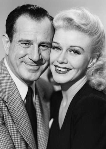 Bud Abbott and Ginger Rogers