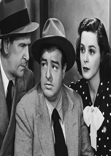 Bud Abbott, Lou Costello and Helen Mack