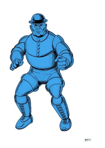 Byrna Brilyant/The Blue Snowman