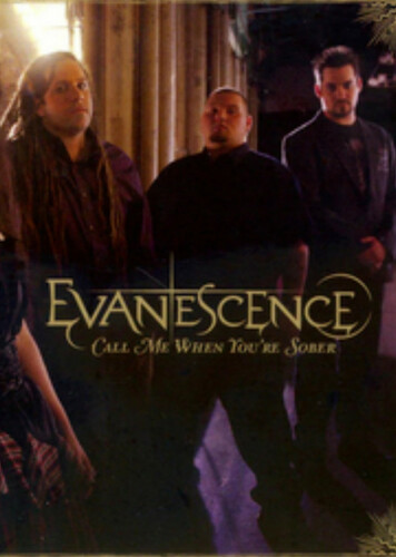 Call me when you're sober - Evanescence