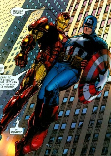 Captain America and Iron Man