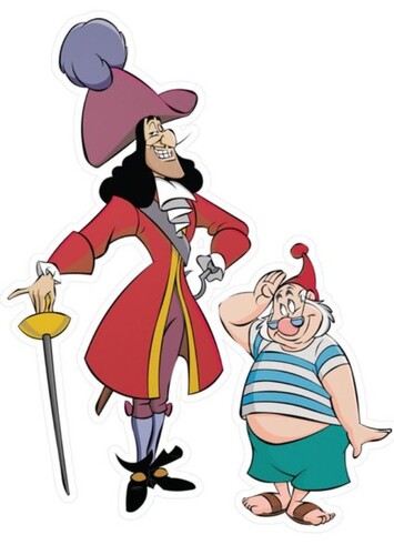 Captain Hook and Mr. Smee