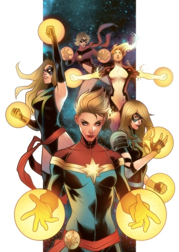 Carol Susan Jane Danvers/Ms. Marvel I/Captain Marvel II