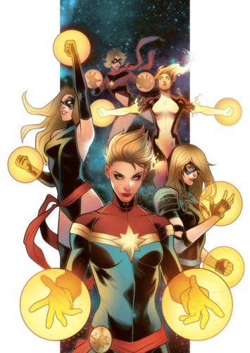 Carol Susan Jane Danvers/Ms. Marvel I/Captain Marvel II